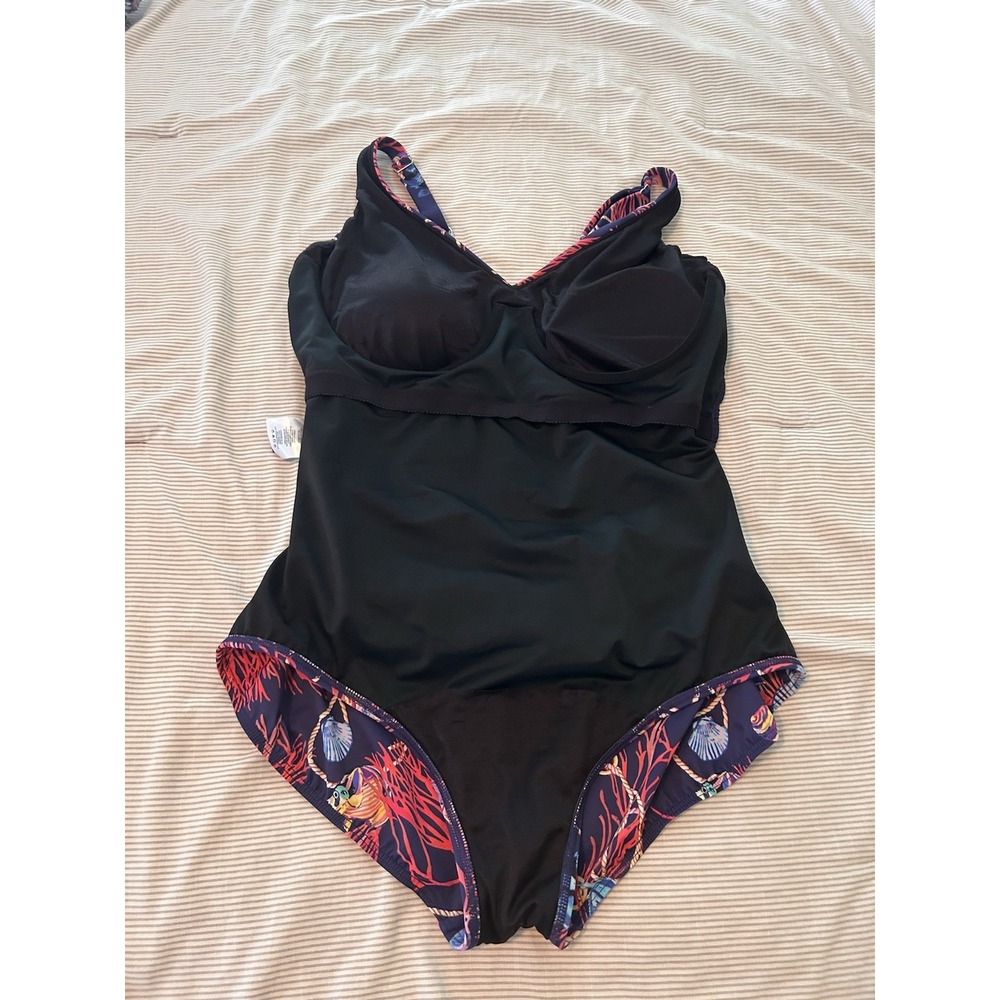 Miraclesuit Blockbuster One Piece 20 Swimsuit Sea Treasures Slimming Control - Picture 6 of 12
